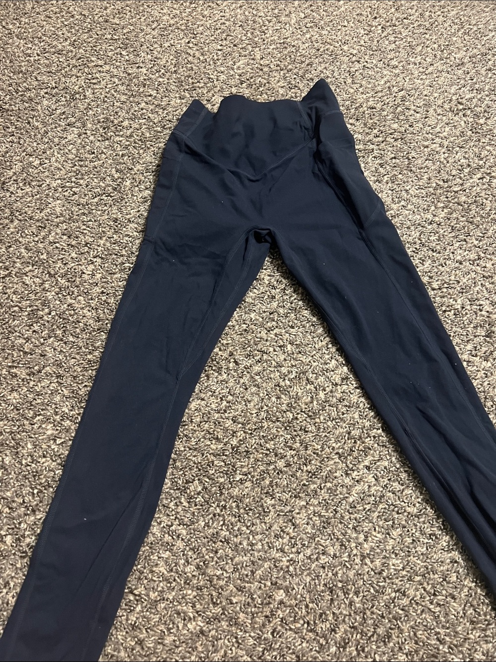 HALARA Navy High-Waist Performance Leggings